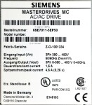 Siemens 6SE7011-5EP50